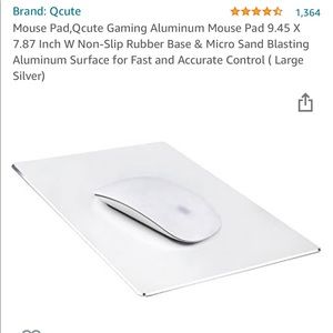 Aluminum Mouse Pad 🖥🖱